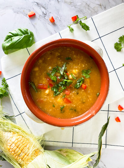 Summer Corn and Potato Chowder