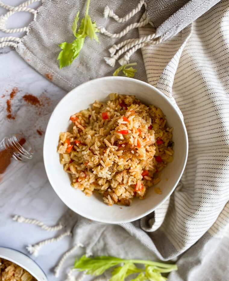 Delicious Vegan Creole Jambalaya