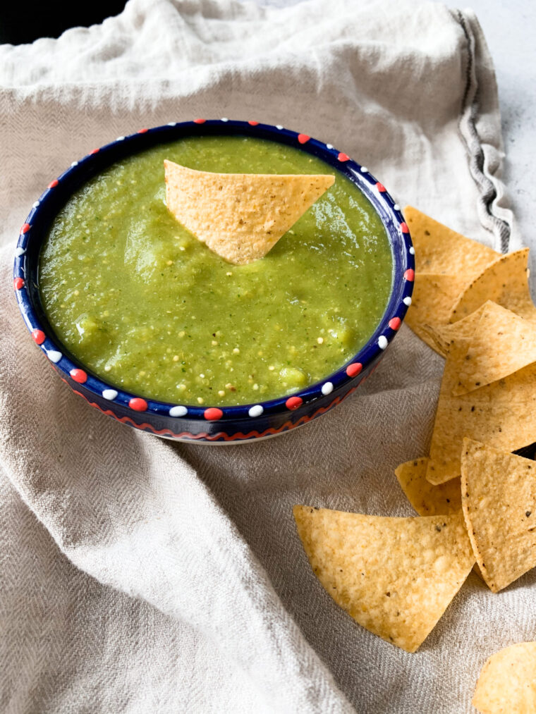 Easiest Tomatillo Salsa Verde
