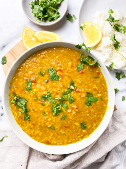 Easy Red Lentil Curry | Masoor Dal
