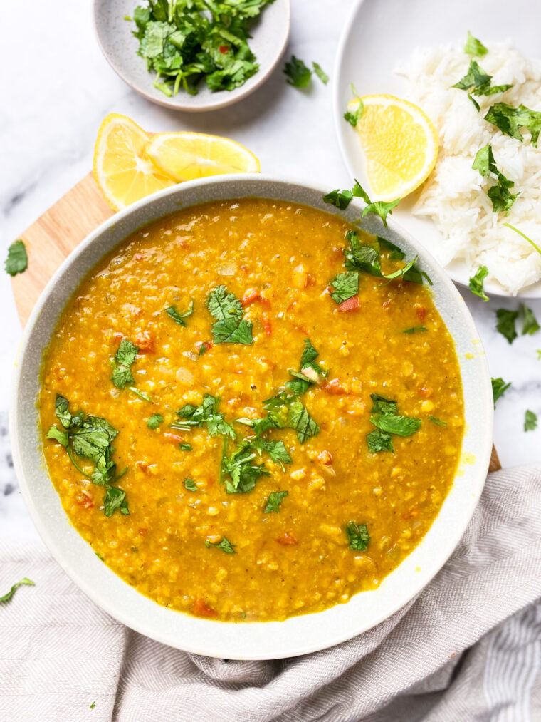 Easy Red Lentil Curry | Masoor Dal