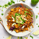 Thai Peanut Noodles with Tofu