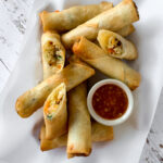 homemade vegetable spring rolls