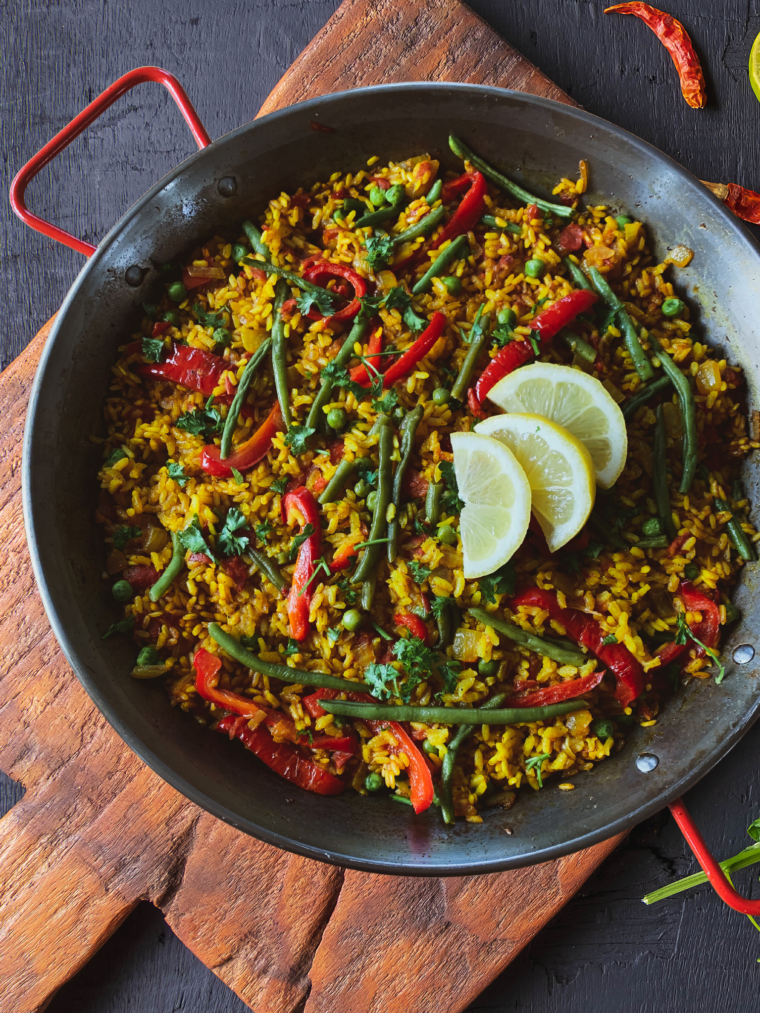 Spanish Vegetable Paella