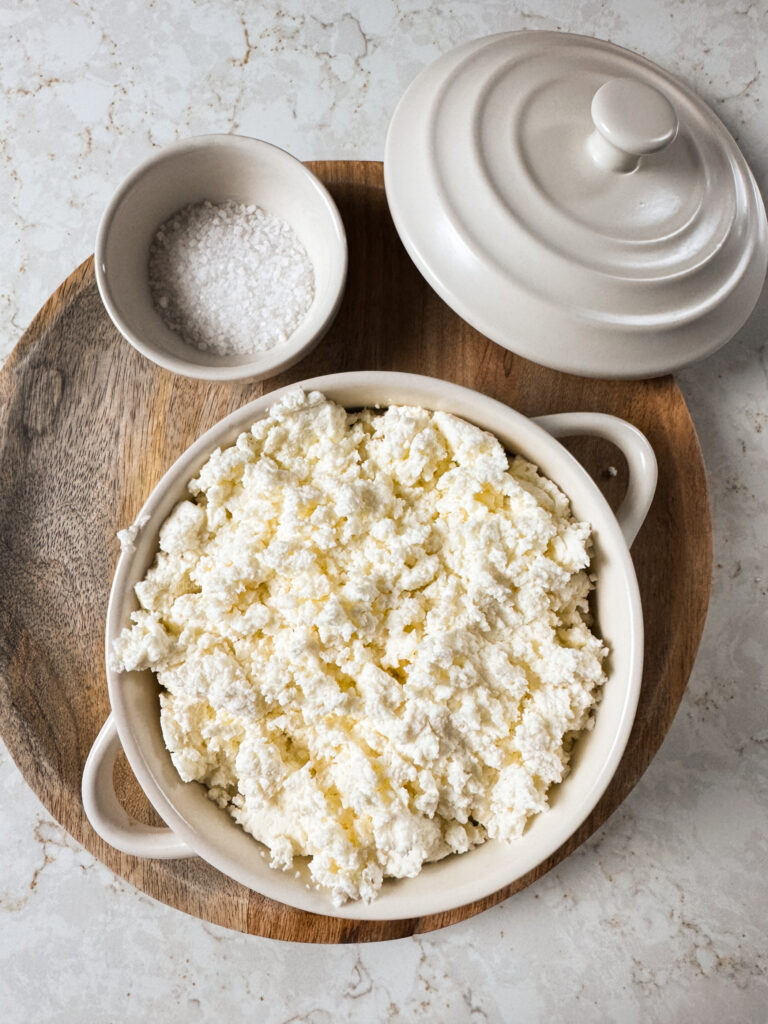 homemade ricotta
