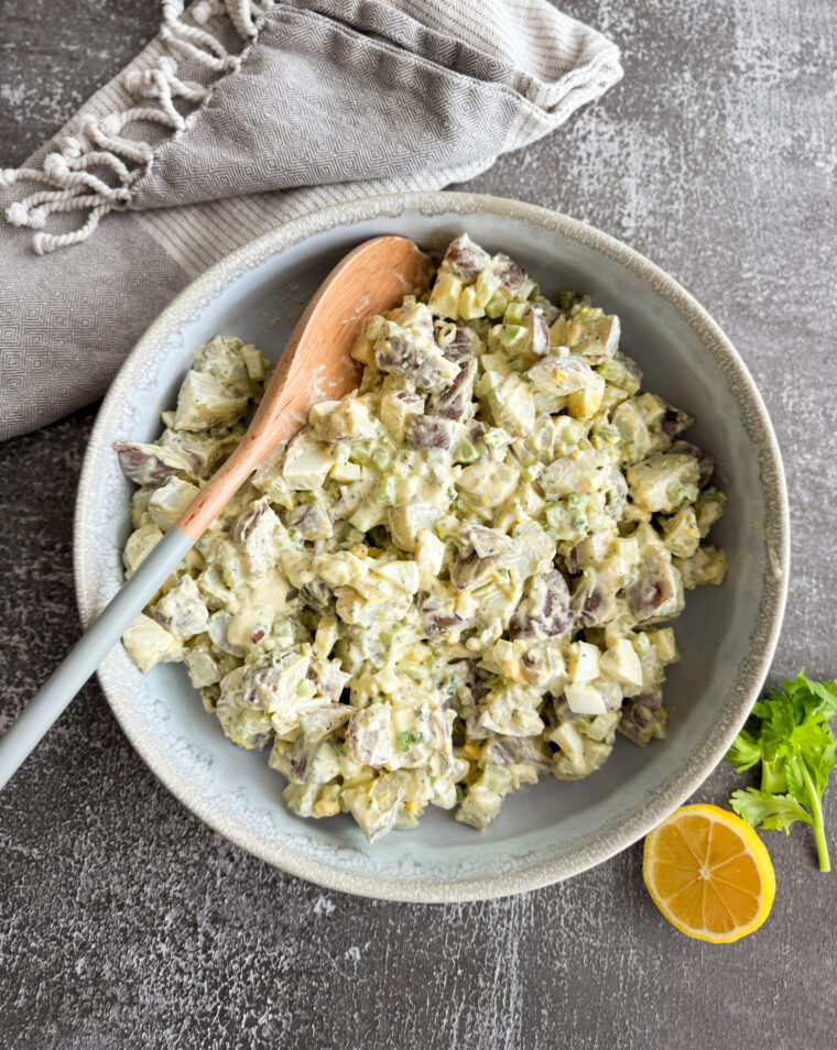 The Best Creamy Potato Salad