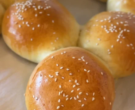 Brioche-Style Classic Burger Buns