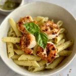 shrimp pesto pasta