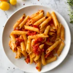 garlic scape arrabbiata