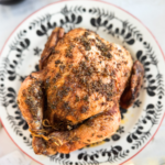 smoked whole chicken on the traeger