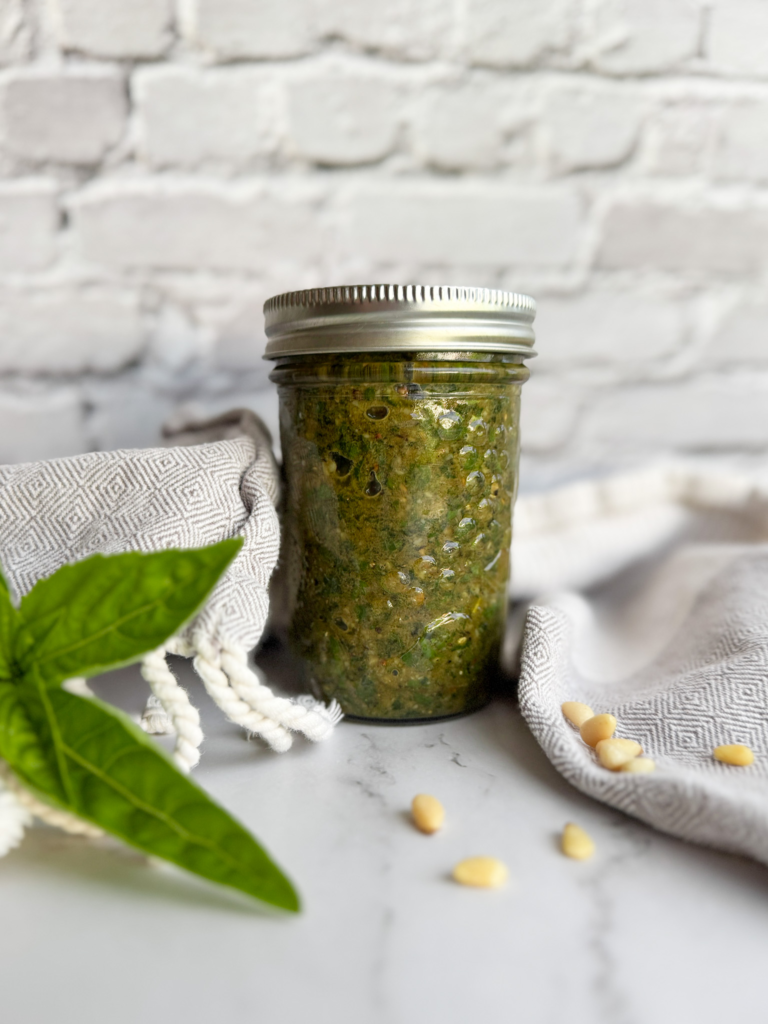 basil pesto sauce