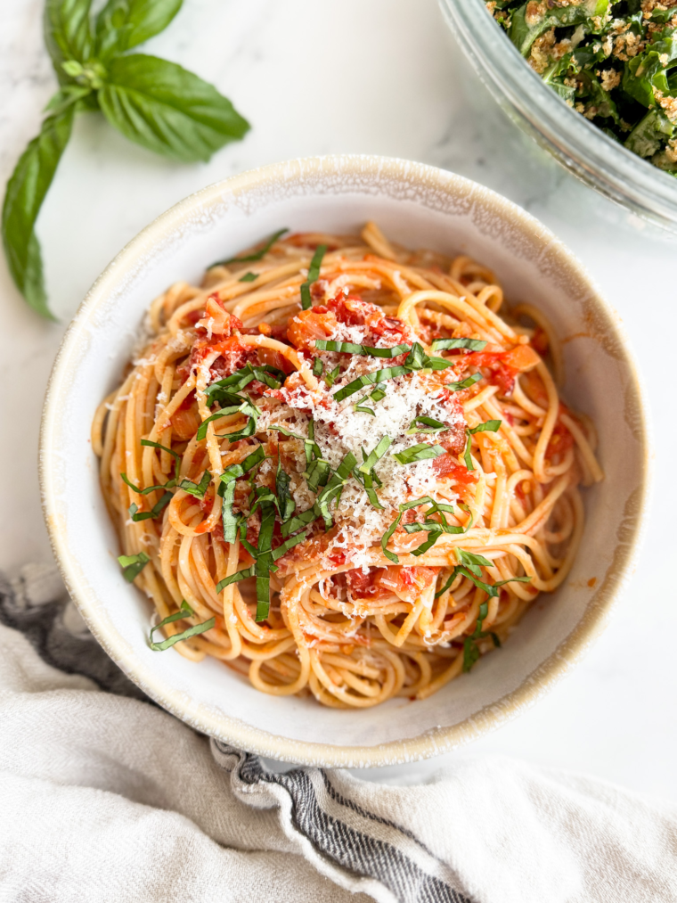 Easy & Authentic Pomodoro Sauce (Fresh or Canned Tomatoes)