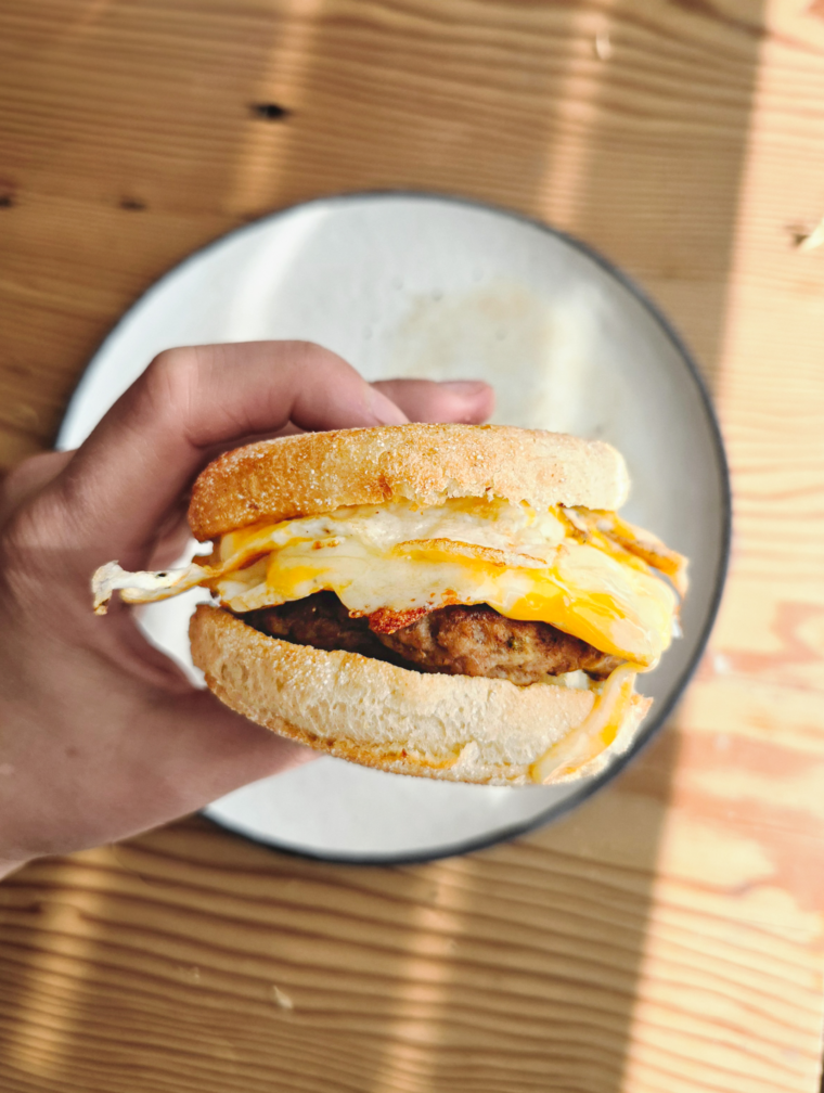High-Protein Turkey Breakfast Patties